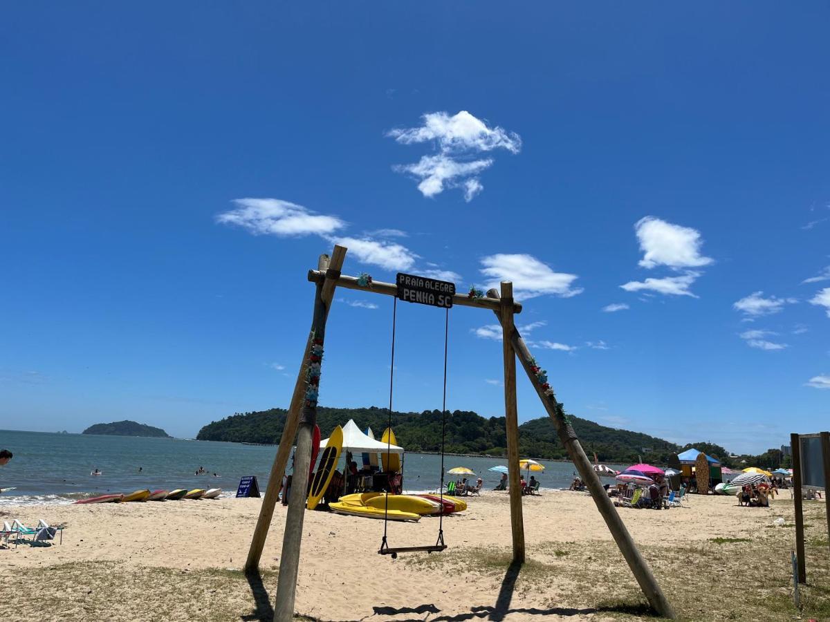 Apartamento Novo Frente Mar Com Piscina Em Home Club Penha  Exteriér fotografie
